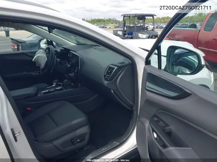 2025 Lexus Nx 250 Premium VIN: 2T2GDCAZ7SC021711 Lot: 42606274