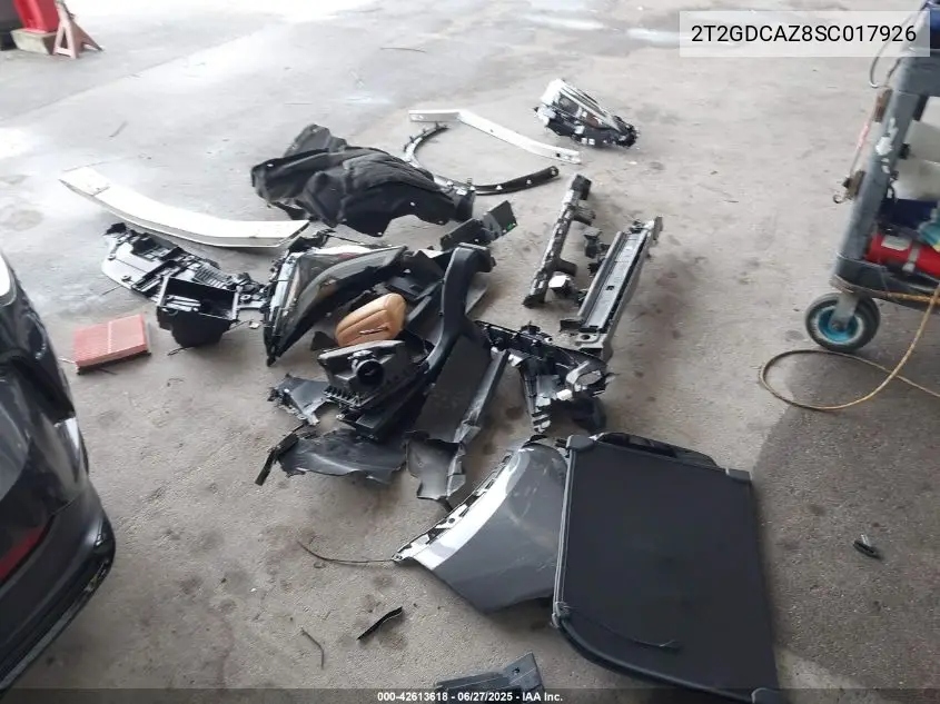 2025 Lexus Nx 250 Premium VIN: 2T2GDCAZ8SC017926 Lot: 42613618