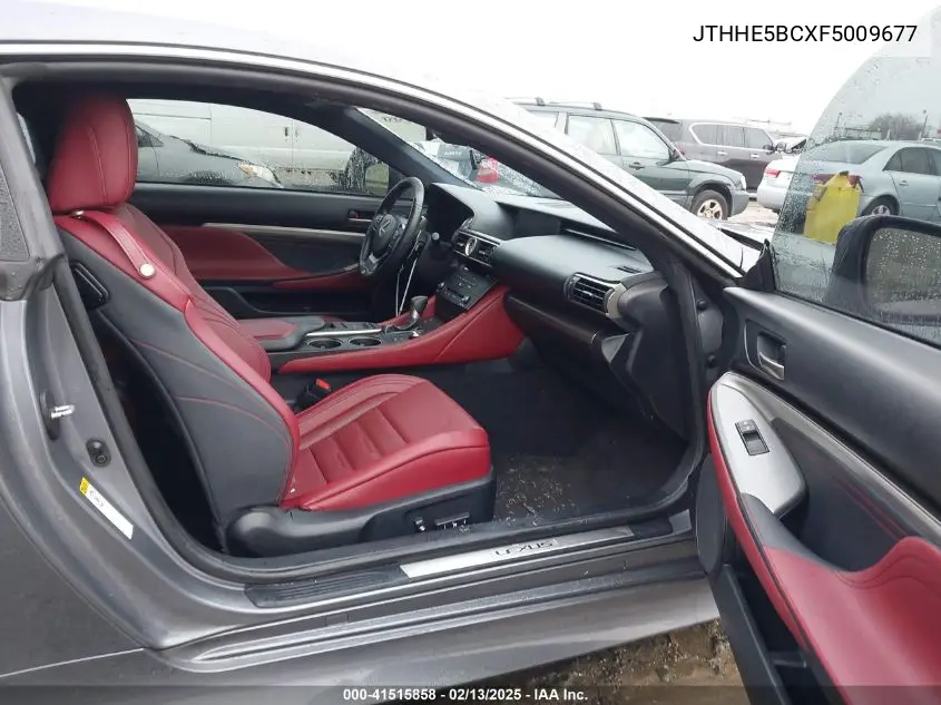 2015 Lexus Rc 350 VIN: JTHHE5BCXF5009677 Lot: 41515858
