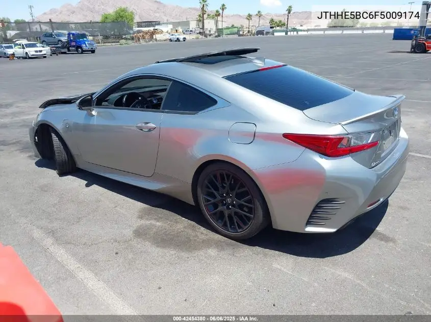 2015 Lexus Rc 350 VIN: JTHHE5BC6F5009174 Lot: 42454380