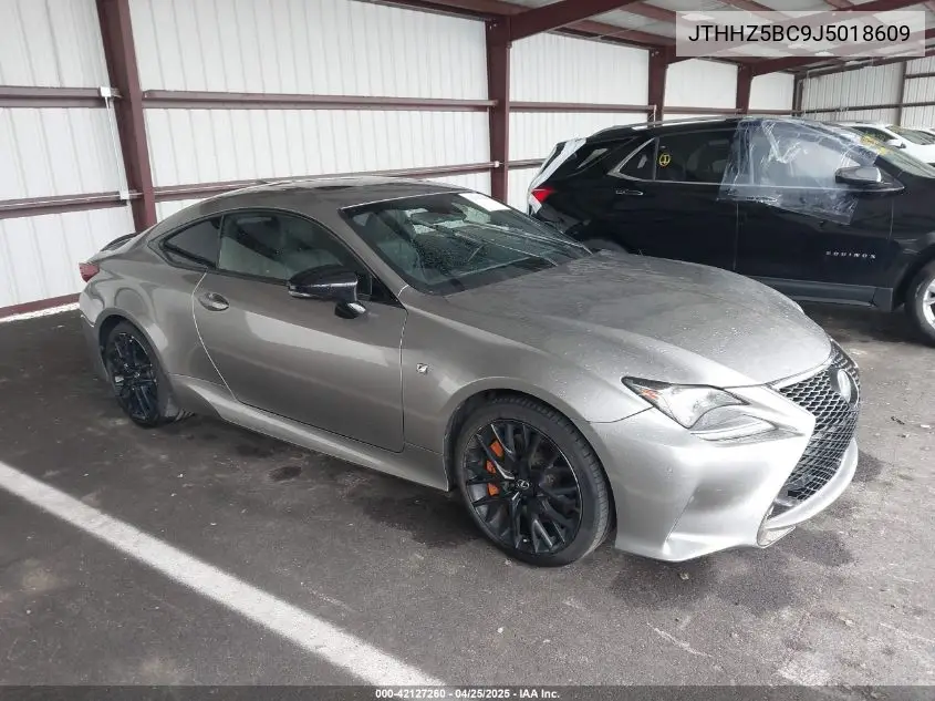 2018 Lexus Rc 350 VIN: JTHHZ5BC9J5018609 Lot: 42127260