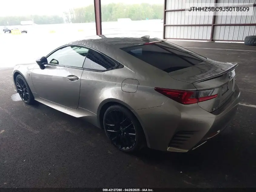 2018 Lexus Rc 350 VIN: JTHHZ5BC9J5018609 Lot: 42127260