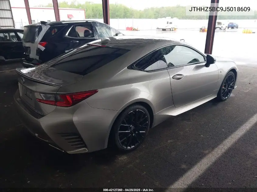 2018 Lexus Rc 350 VIN: JTHHZ5BC9J5018609 Lot: 42127260