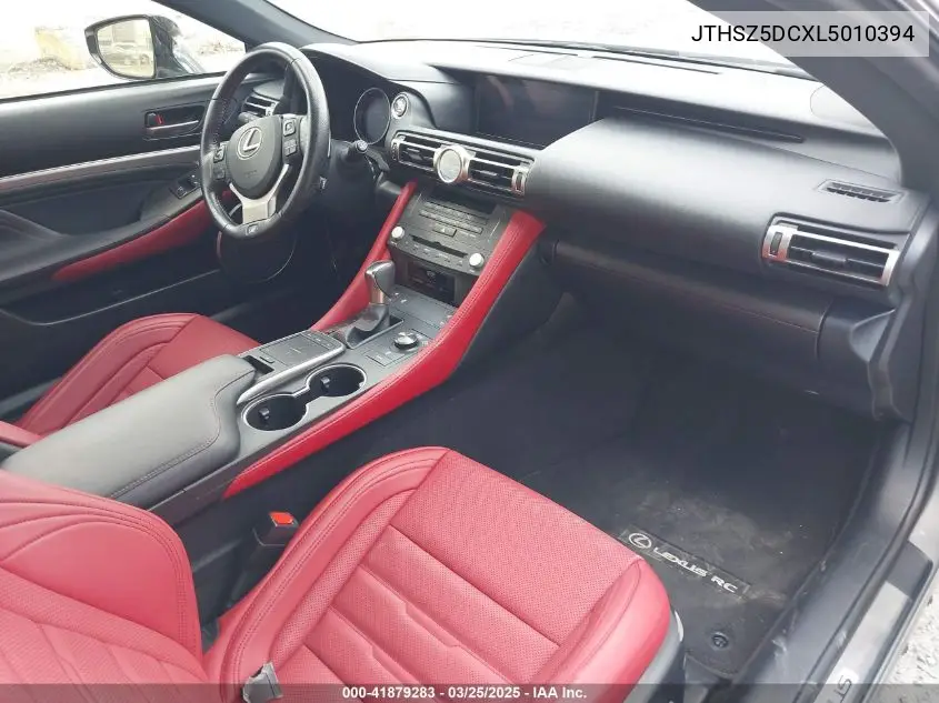 2020 Lexus Rc 350 VIN: JTHSZ5DCXL5010394 Lot: 41879283