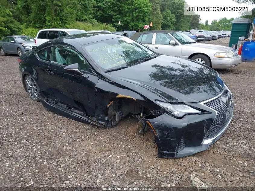 2021 Lexus Rc 300 VIN: JTHD85EC9M5006221 Lot: 42516783