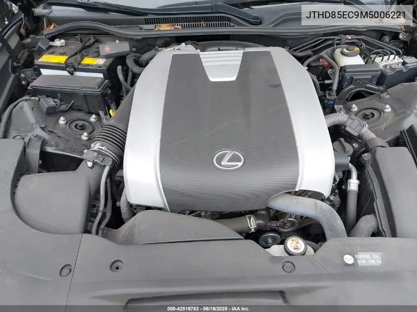 2021 Lexus Rc 300 VIN: JTHD85EC9M5006221 Lot: 42516783