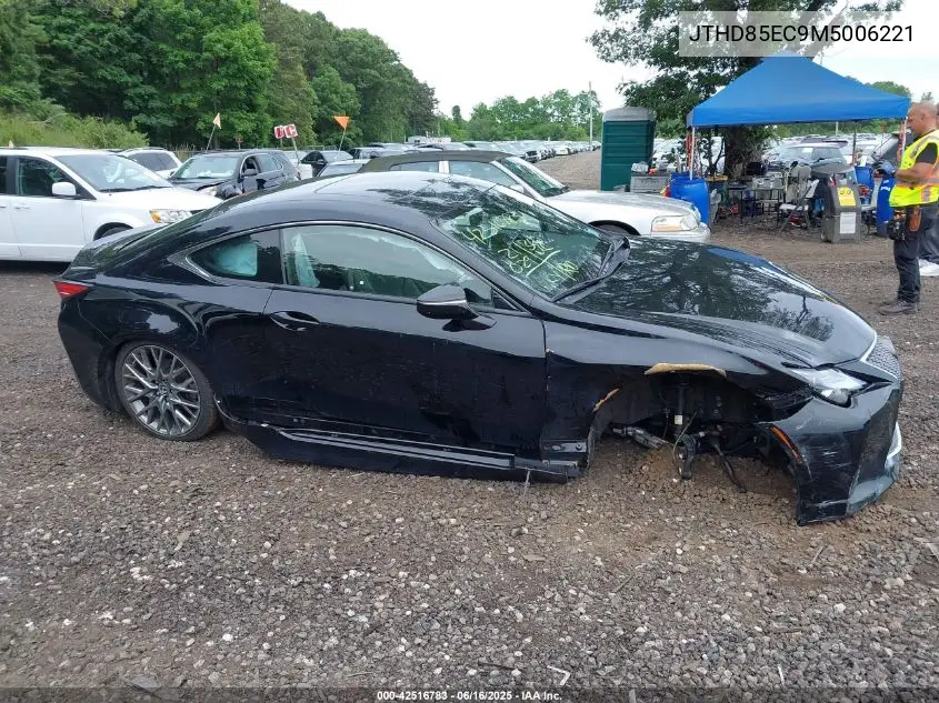 2021 Lexus Rc 300 VIN: JTHD85EC9M5006221 Lot: 42516783