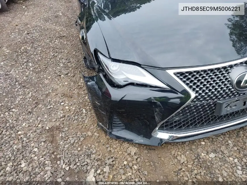 2021 Lexus Rc 300 VIN: JTHD85EC9M5006221 Lot: 42516783