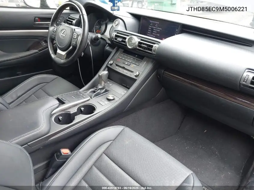 2021 Lexus Rc 300 VIN: JTHD85EC9M5006221 Lot: 42516783
