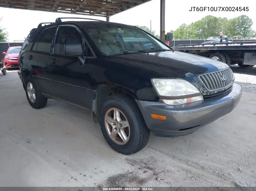 1999 Lexus Rx 300 VIN: JT6GF10U7X0024545 Lot: 42580059