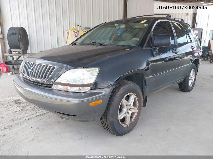 1999 Lexus Rx 300 VIN: JT6GF10U7X0024545 Lot: 42580059