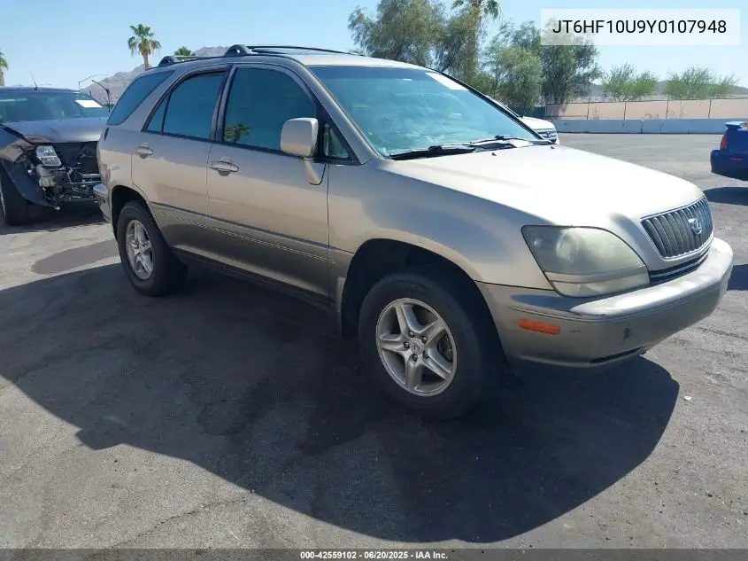 2000 Lexus Rx 300 VIN: JT6HF10U9Y0107948 Lot: 42559102