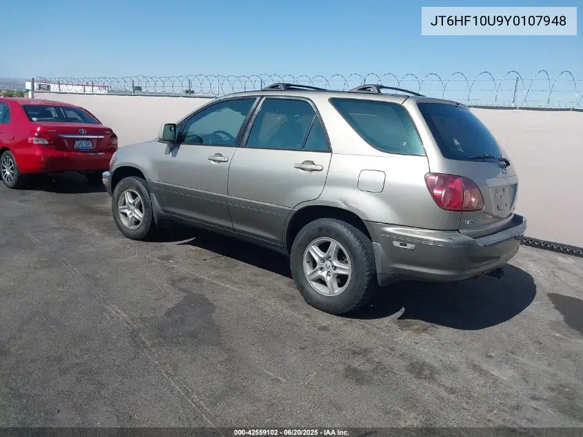 2000 Lexus Rx 300 VIN: JT6HF10U9Y0107948 Lot: 42559102