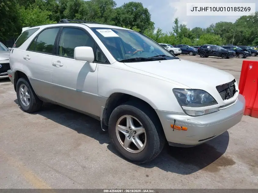 2001 Lexus Rx 300 VIN: JTJHF10U010185269 Lot: 42548261