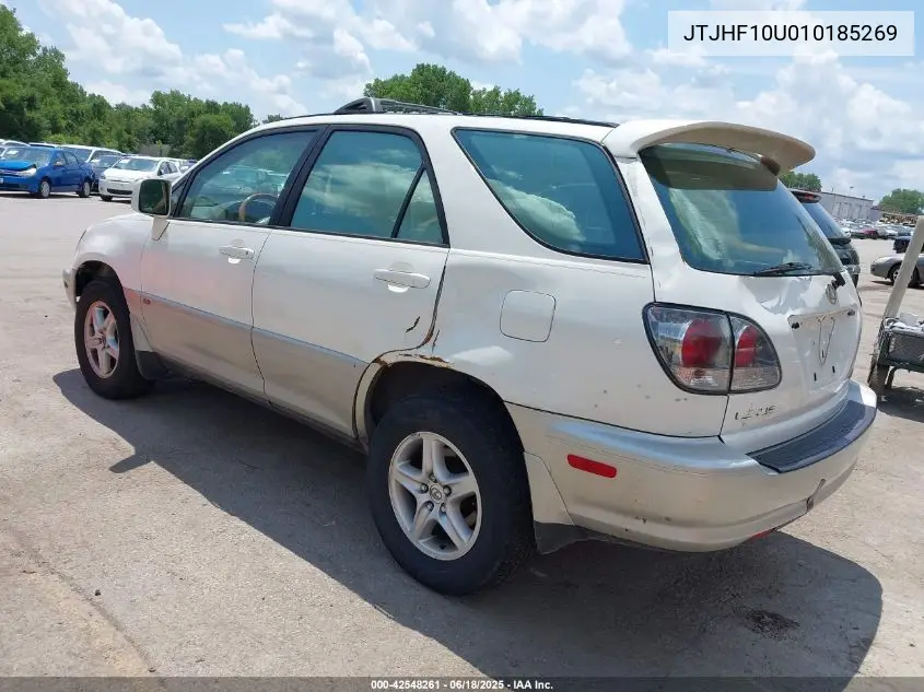 2001 Lexus Rx 300 VIN: JTJHF10U010185269 Lot: 42548261