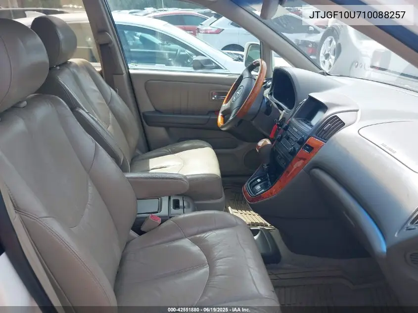 2001 Lexus Rx 300 VIN: JTJGF10U710088257 Lot: 42551880