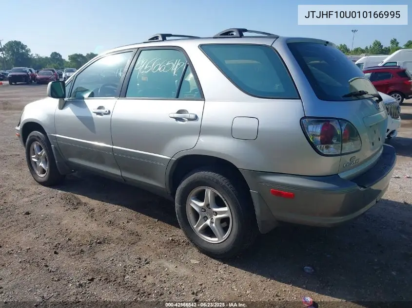 2001 Lexus Rx 300 VIN: JTJHF10U010166995 Lot: 42566542