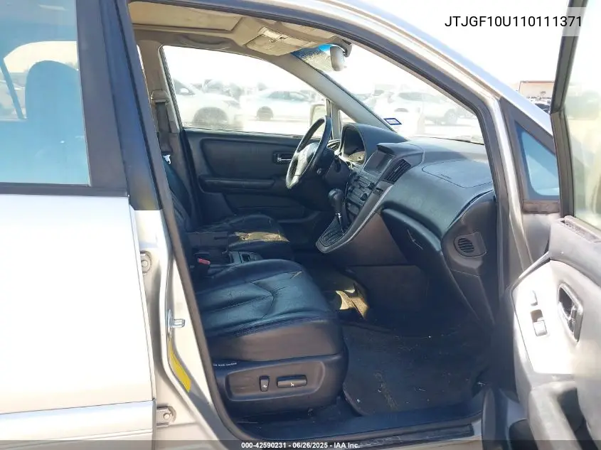 2001 Lexus Rx 300 VIN: JTJGF10U110111371 Lot: 42590231