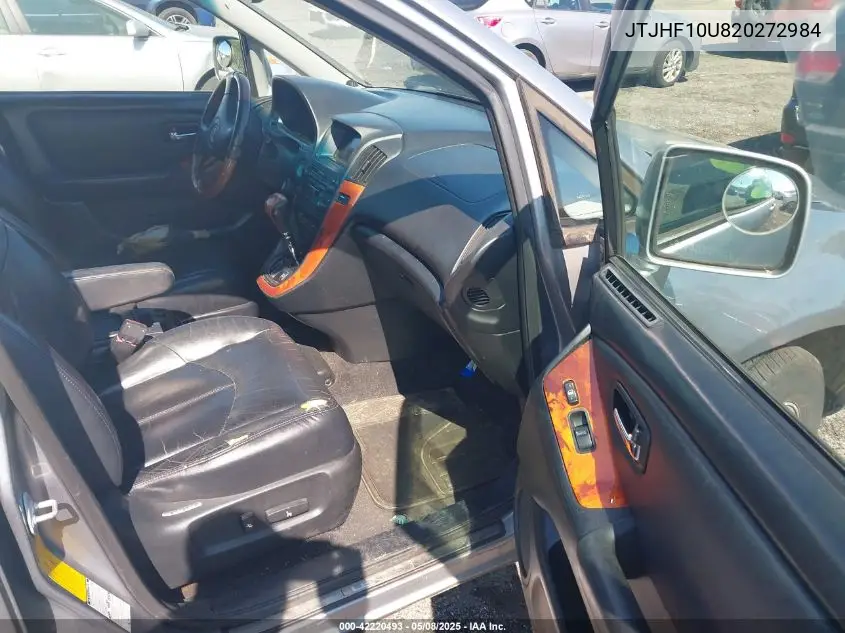 2002 Lexus Rx 300 VIN: JTJHF10U820272984 Lot: 42220493