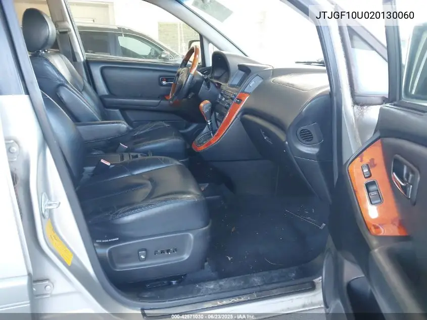 2002 Lexus Rx 300 VIN: JTJGF10U020130060 Lot: 42571030