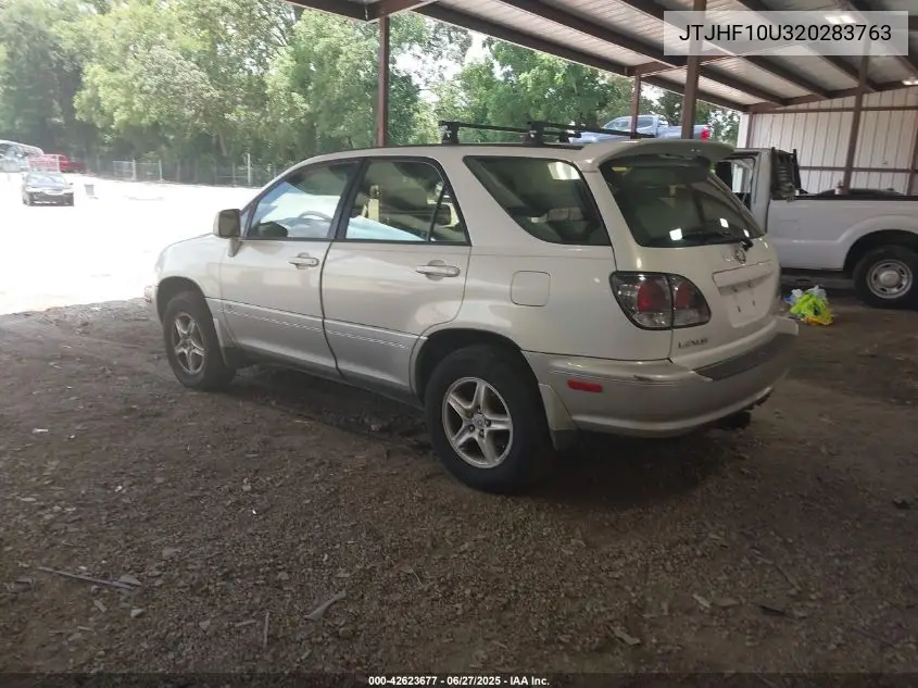 2002 Lexus Rx 300 VIN: JTJHF10U320283763 Lot: 42623677
