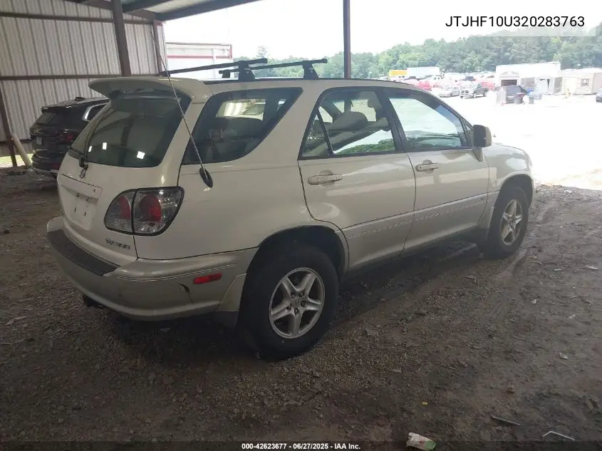2002 Lexus Rx 300 VIN: JTJHF10U320283763 Lot: 42623677