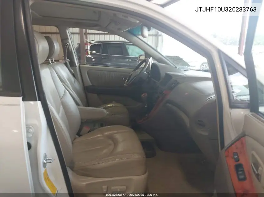 2002 Lexus Rx 300 VIN: JTJHF10U320283763 Lot: 42623677