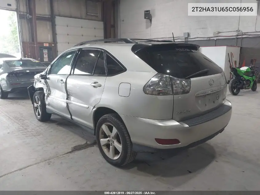 2005 Lexus Rx 330 VIN: 2T2HA31U65C056956 Lot: 42612819
