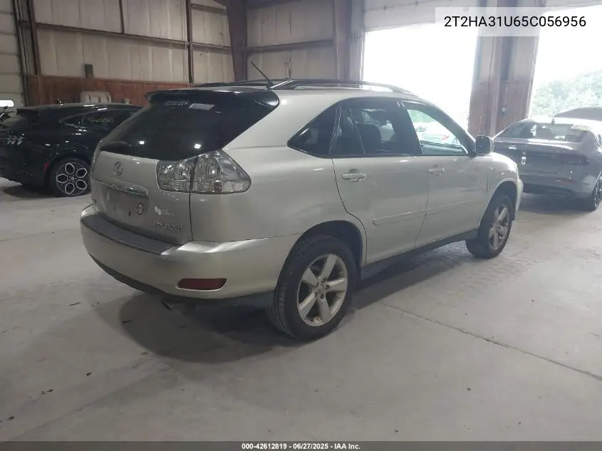 2005 Lexus Rx 330 VIN: 2T2HA31U65C056956 Lot: 42612819