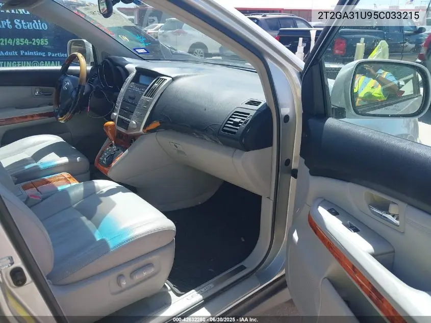 2005 Lexus Rx 330 VIN: 2T2GA31U95C033215 Lot: 42632280