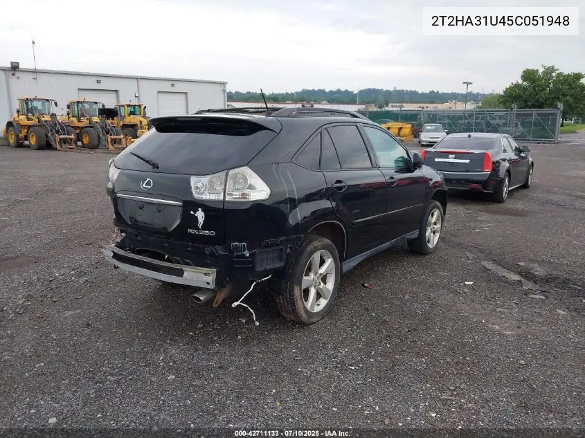 2t2ha31u45c051948 2T2HA31U45C051948 2005 Lexus Rx 330 330