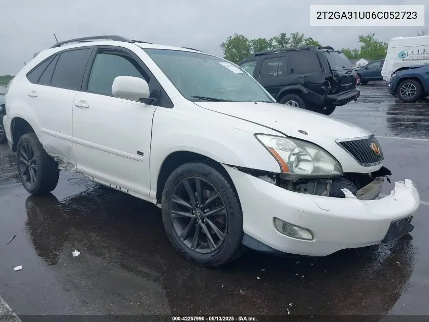 2006 Lexus Rx 330 VIN: 2T2GA31U06C052723 Lot: 42257990