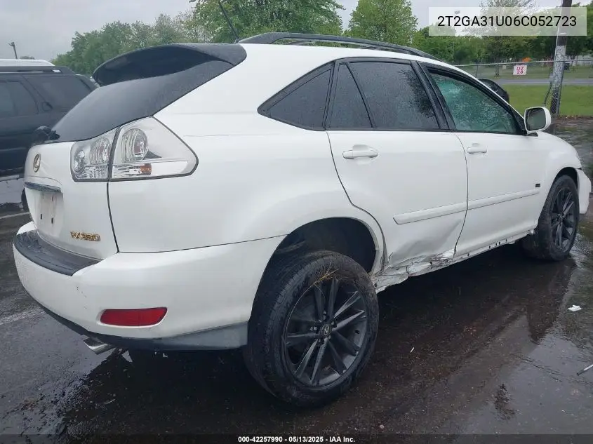 2006 Lexus Rx 330 VIN: 2T2GA31U06C052723 Lot: 42257990