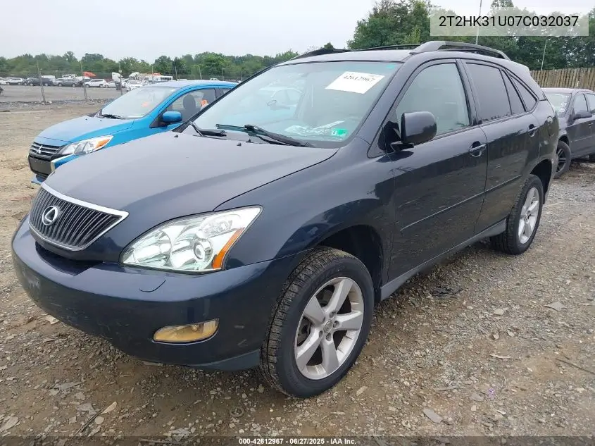 2007 Lexus Rx 350 VIN: 2T2HK31U07C032037 Lot: 42612967