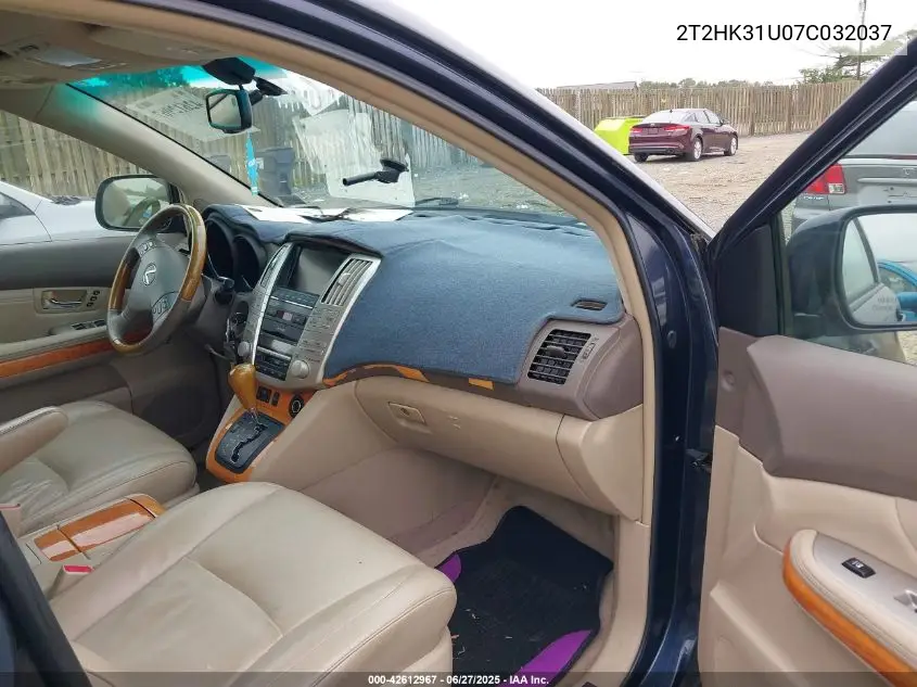 2007 Lexus Rx 350 VIN: 2T2HK31U07C032037 Lot: 42612967