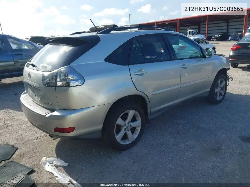 2007 Lexus Rx VIN: 2T2HK31U57C003665 Lot: 42699912