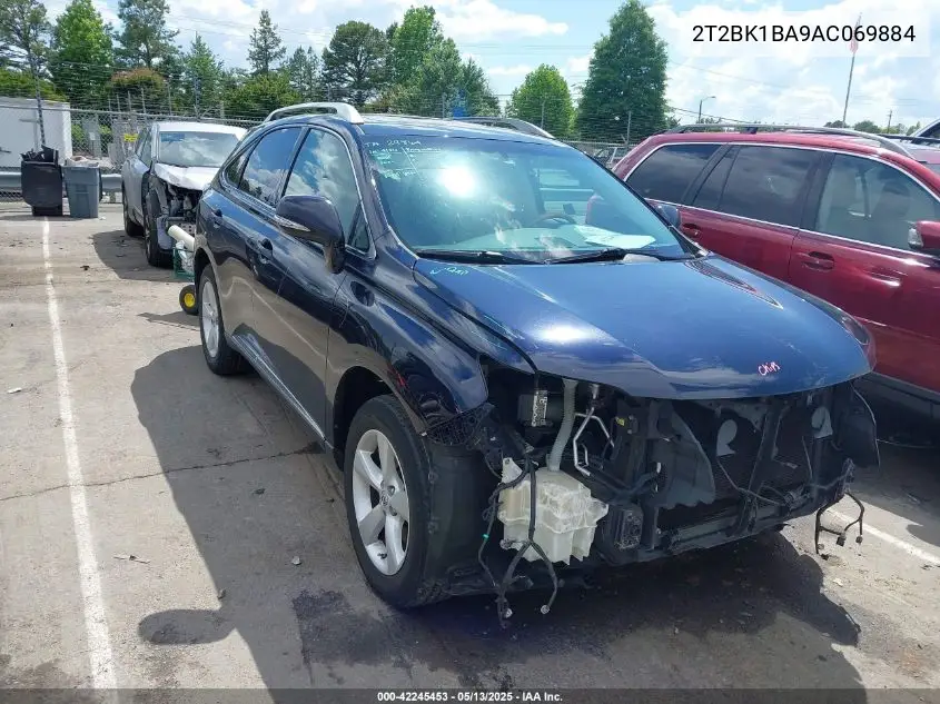 2010 Lexus Rx 350 VIN: 2T2BK1BA9AC069884 Lot: 42245453