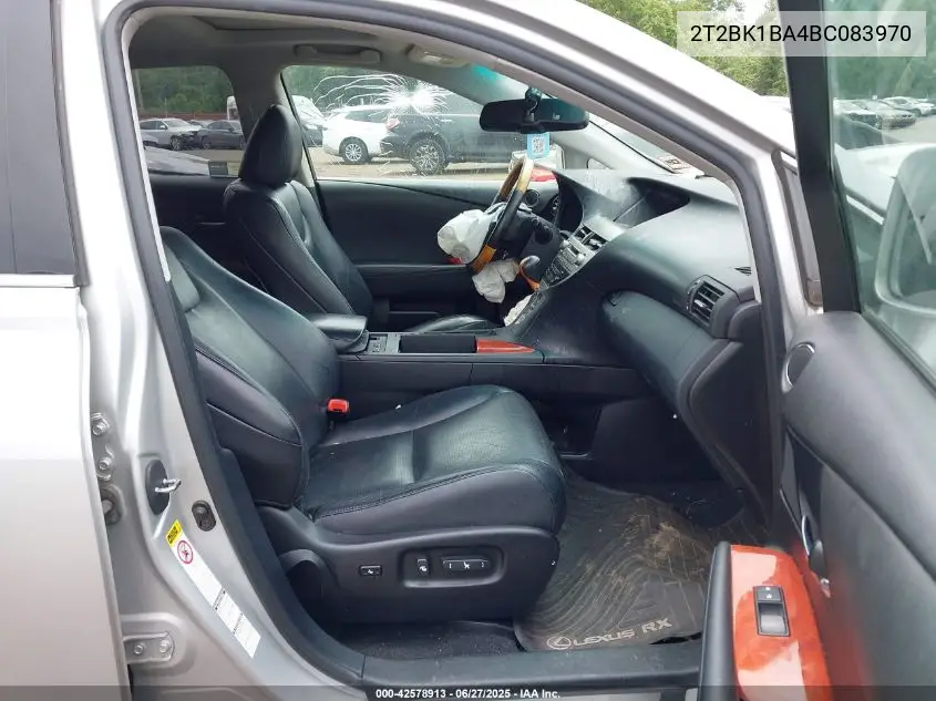 2011 Lexus Rx 350 VIN: 2T2BK1BA4BC083970 Lot: 42578913