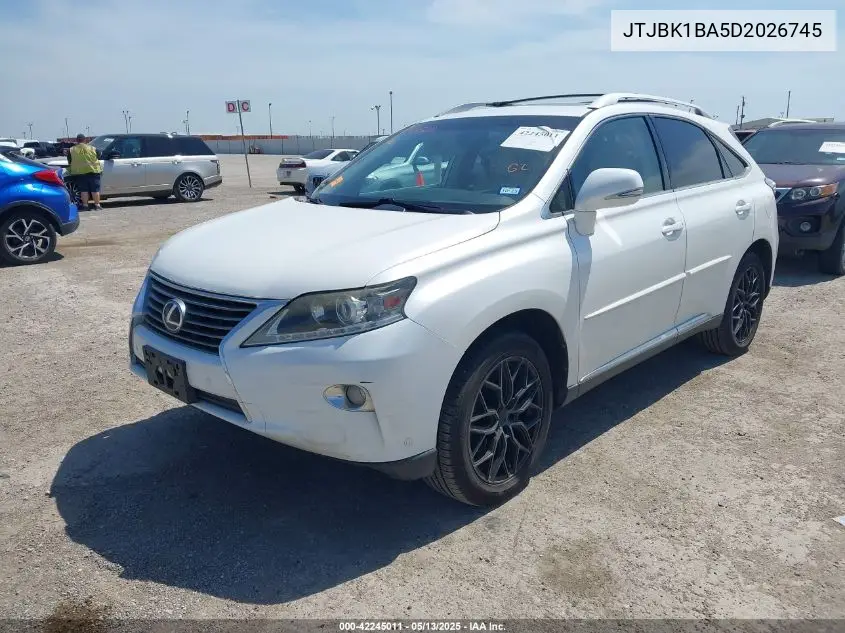 2013 Lexus Rx 350 VIN: JTJBK1BA5D2026745 Lot: 42245011
