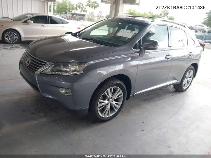 2013 Lexus Rx 350 VIN: 2T2ZK1BA8DC101436 Lot: 42264577