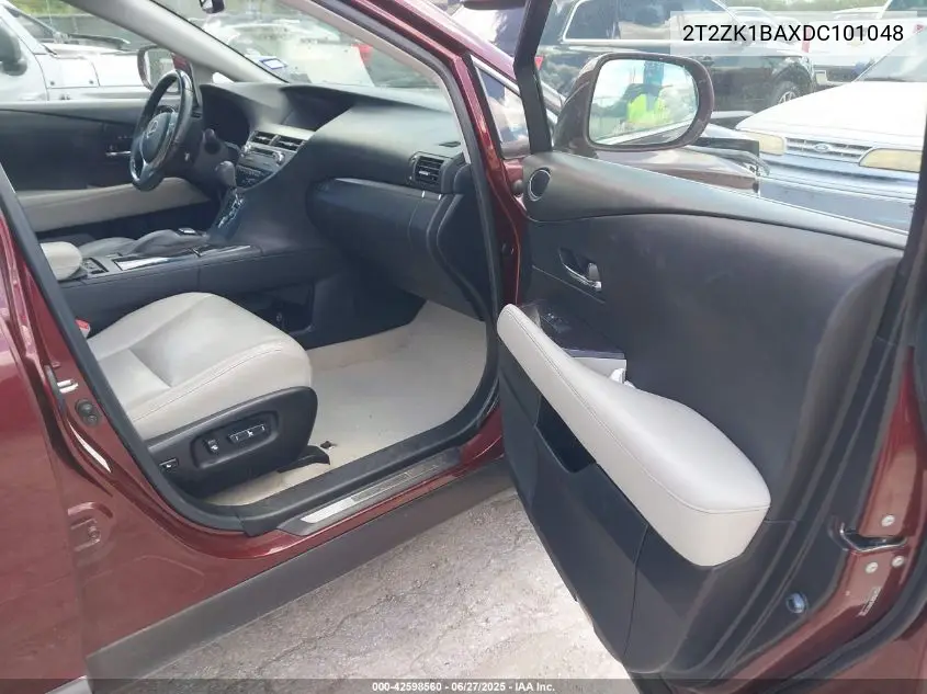 2013 Lexus Rx 350 VIN: 2T2ZK1BAXDC101048 Lot: 42598560