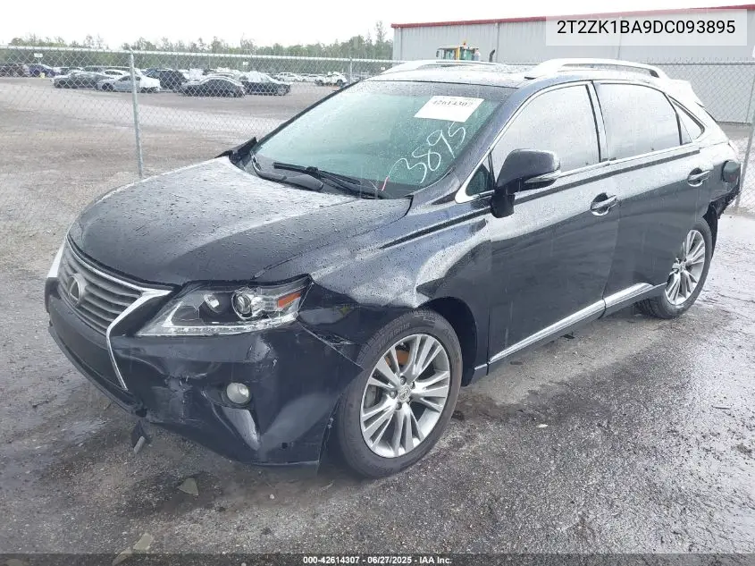 2013 Lexus Rx 350 VIN: 2T2ZK1BA9DC093895 Lot: 42614307