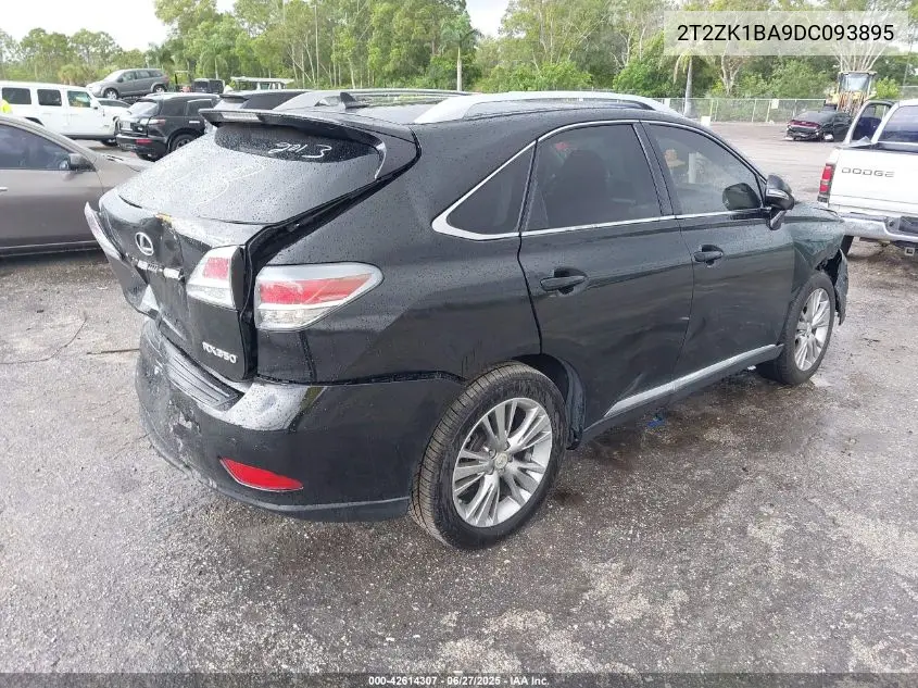 2013 Lexus Rx 350 VIN: 2T2ZK1BA9DC093895 Lot: 42614307