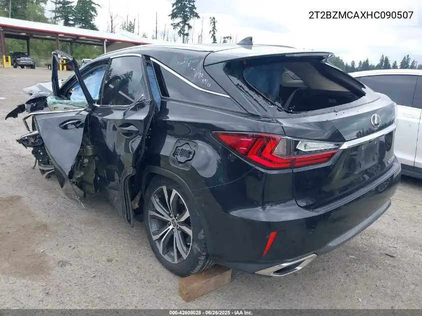 2017 Lexus Rx 350 VIN: 2T2BZMCAXHC090507 Lot: 42608028
