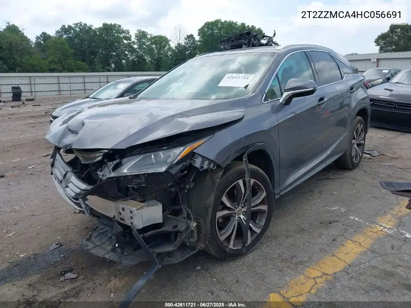2017 Lexus Rx VIN: 2T2ZZMCA4HC056691 Lot: 42611721