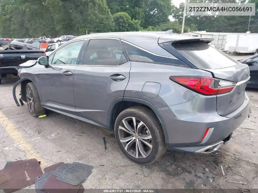 2017 Lexus Rx VIN: 2T2ZZMCA4HC056691 Lot: 42611721