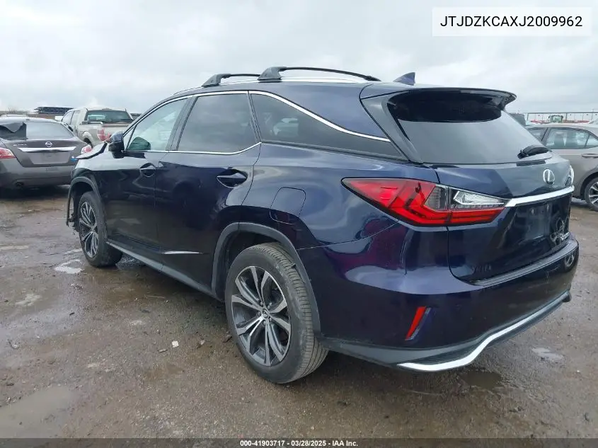 2018 Lexus Rx 350L Premium VIN: JTJDZKCAXJ2009962 Lot: 41903717