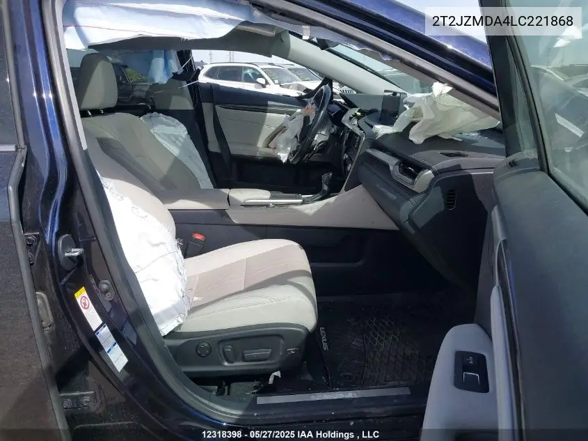 2020 Lexus Rx 350 VIN: 2T2JZMDA4LC221868 Lot: 12318398