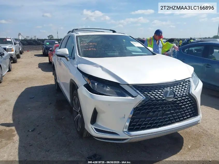 2020 Lexus Rx VIN: 2T2HZMAA3LC166896 Lot: 42619729
