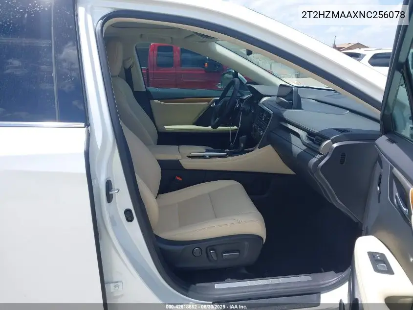 2022 Lexus Rx 350 350 VIN: 2T2HZMAAXNC256078 Lot: 42618882